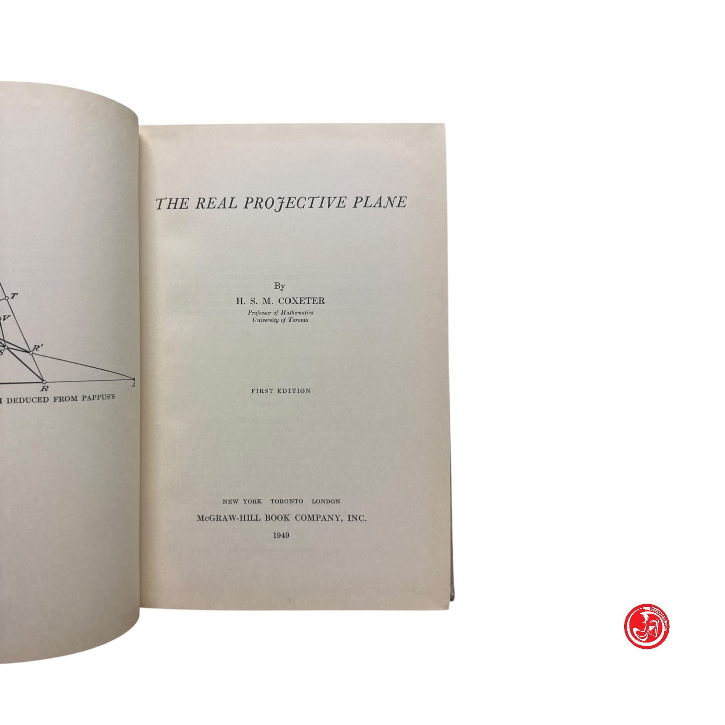 Libro di testo - H. S. M. Coxeter - The real projective plane