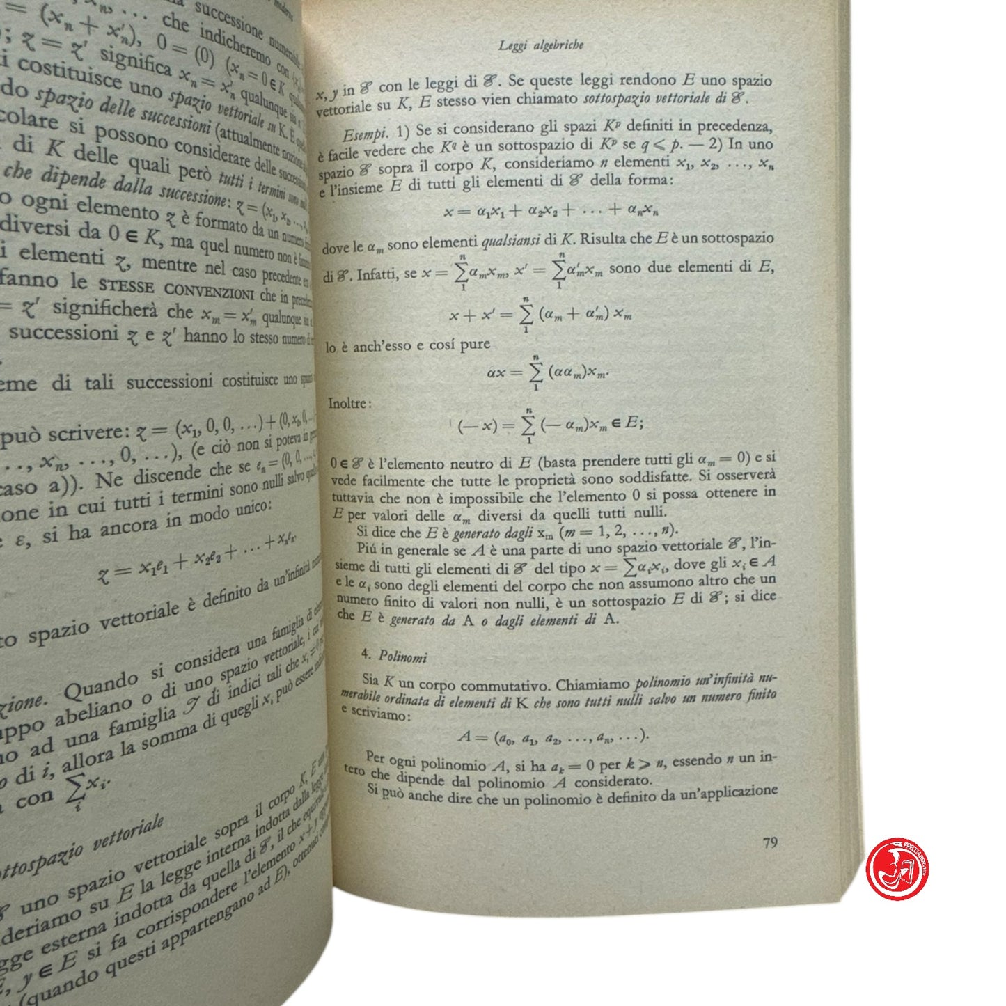 Matematica - M. Zamansky - Introduzione all'algebra e all'analisi moderna