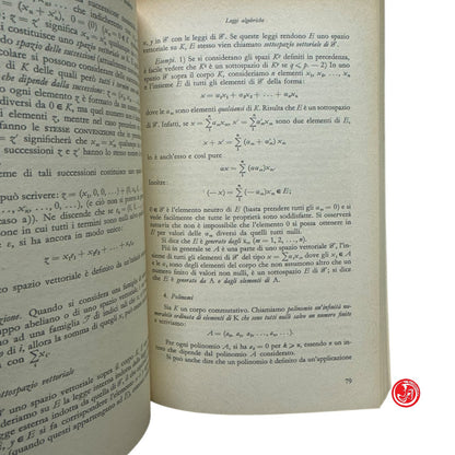 Matematica - M. Zamansky - Introduzione all'algebra e all'analisi moderna