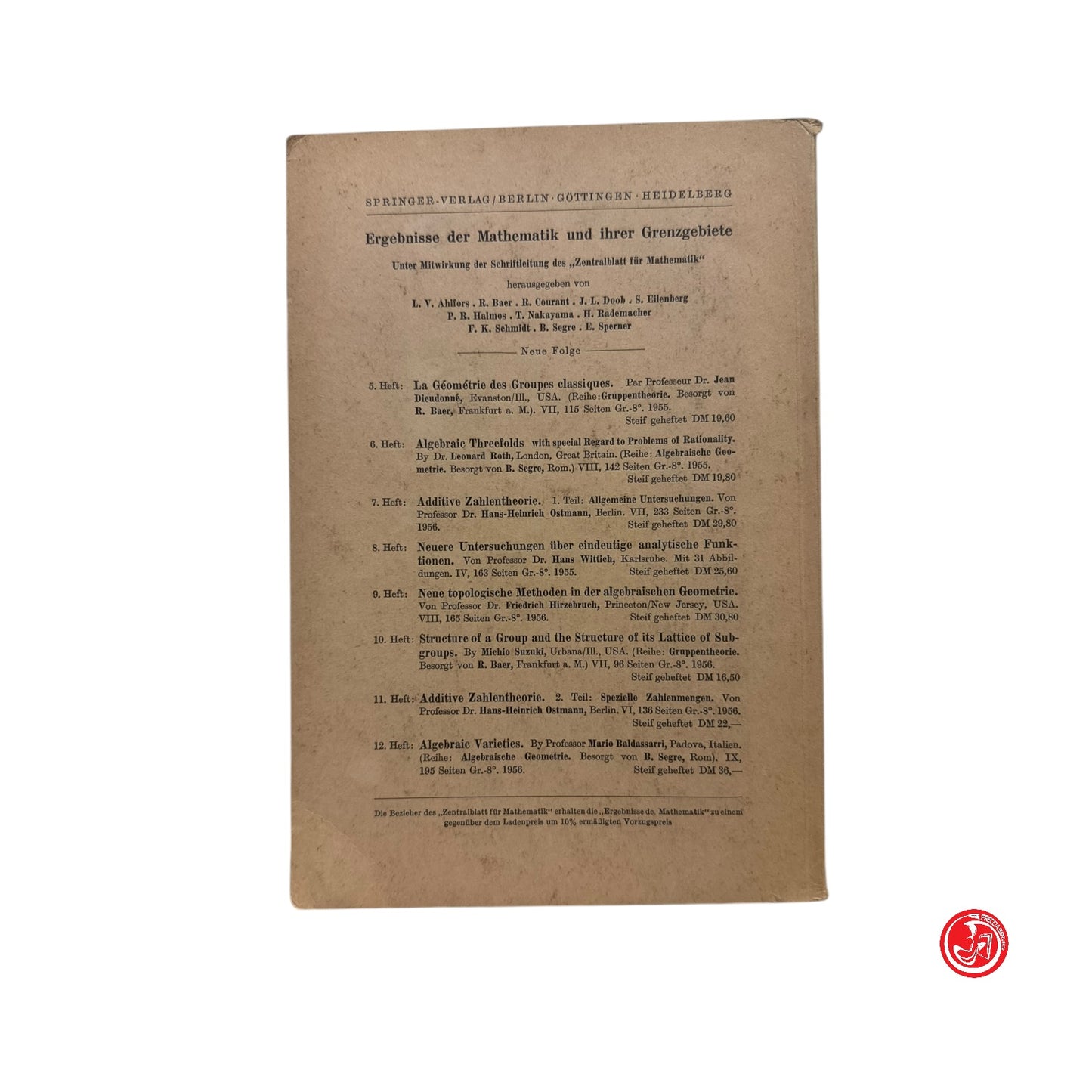 Matematica - Some properties of differentiable varieties and transformations