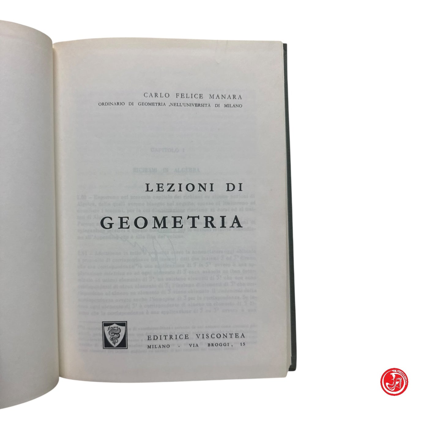 Matematica - C. F. Manara - Lezioni di geometria