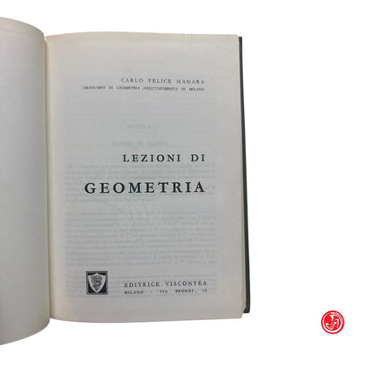 Matematica - C. F. Manara - Lezioni di geometria