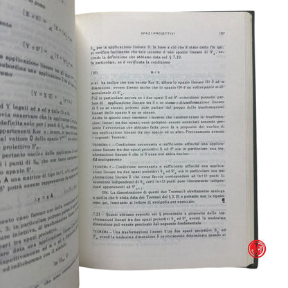 Matematica - C. F. Manara - Lezioni di geometria