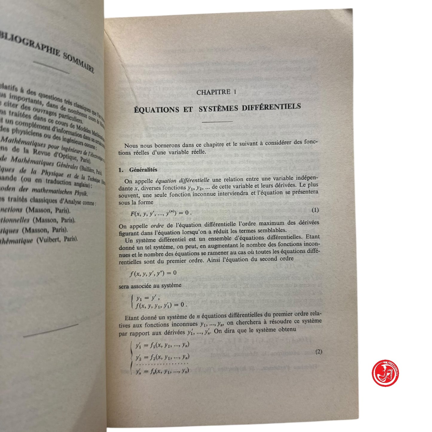 Matematica - M. Decuyper - Modèles mathématiques de la physique