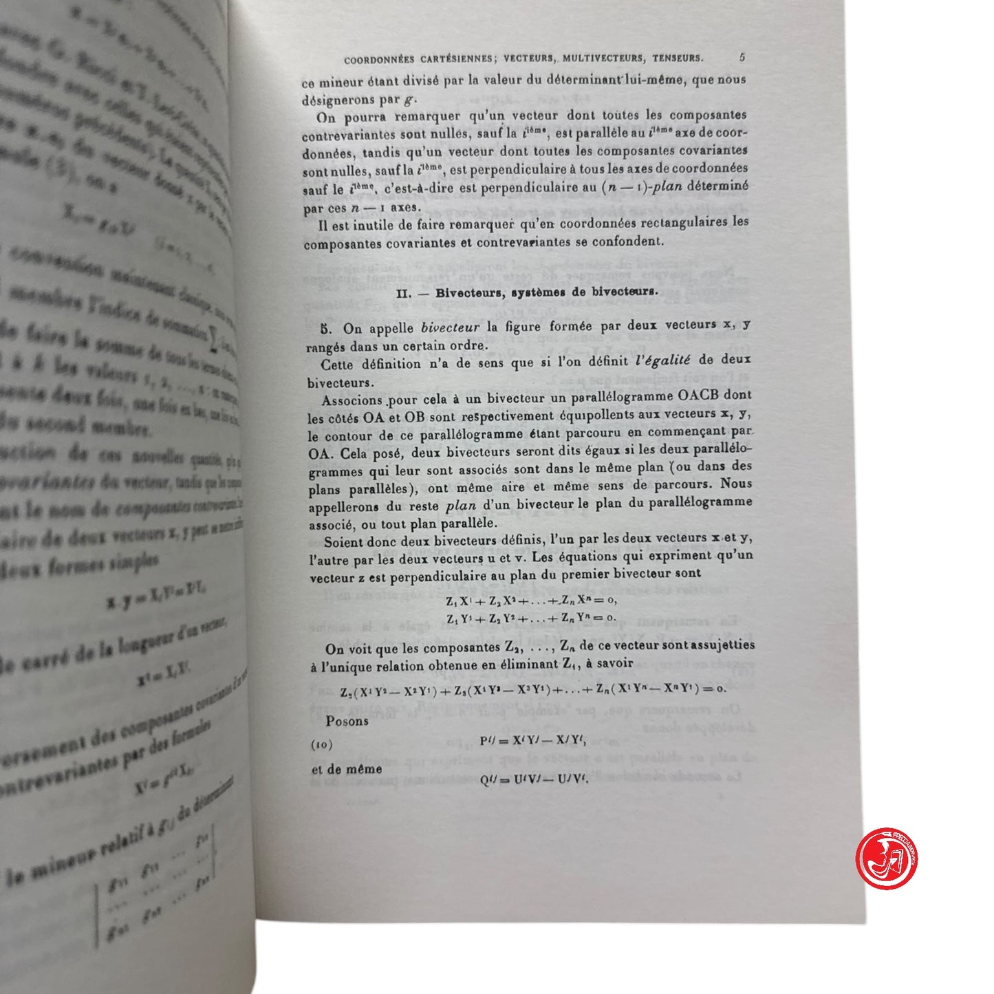 Matematica - E. Cartan - Lecons sur la geometrie des espaces de riemann