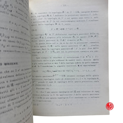 Matematica - G. Tallini - Strutture geometriche - Parte prima