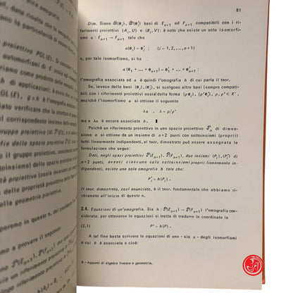 Matematica - F. Fava - Elementi di algebra lineare e geometria , 1979