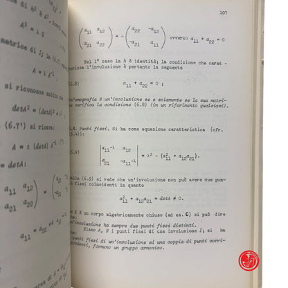 Matematica - F. Fava - Appunti di algebra lineare e geometria , 1973