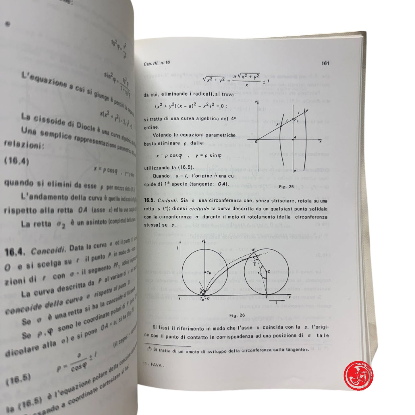 Matematica - F. Fava - Lezioni di matematica per allievi ingegneri Vol II - 1971
