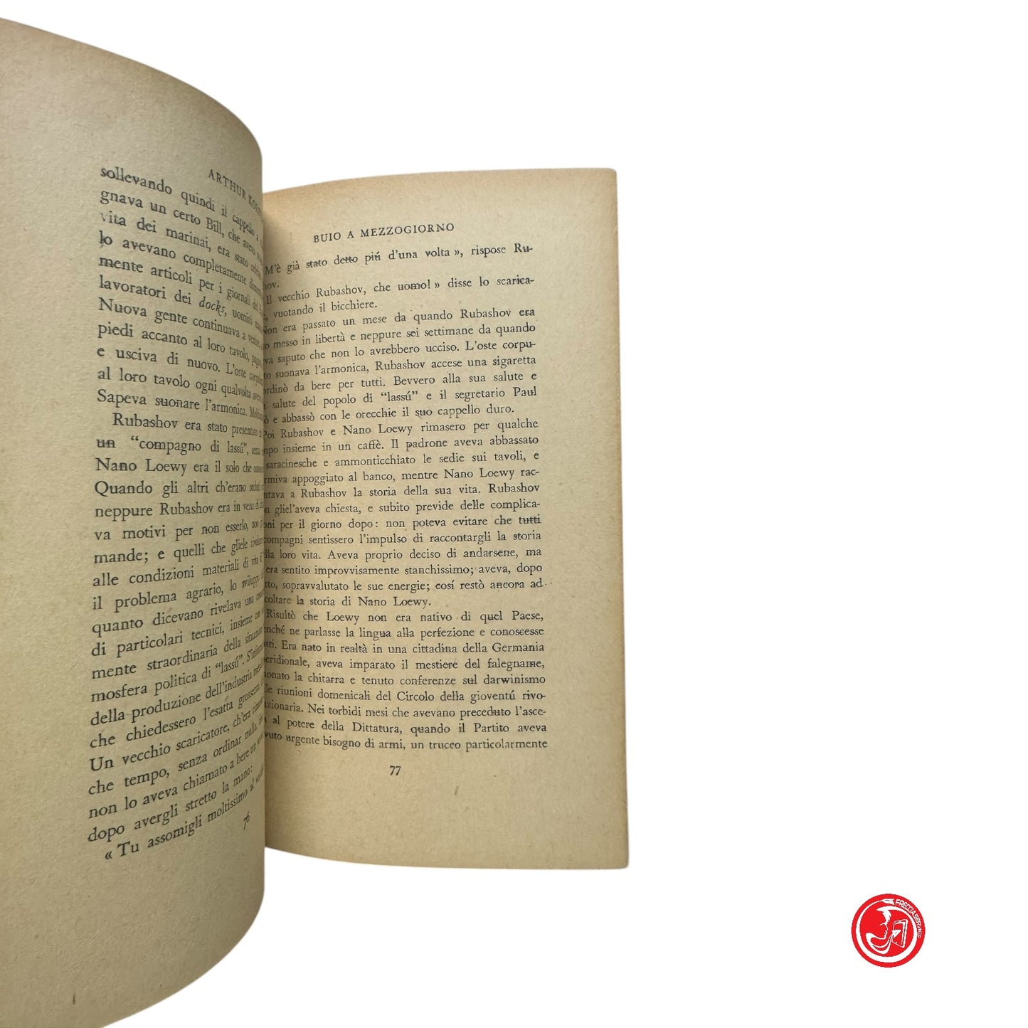 Collezione - A. Koestler - Buio a mezzogiorno