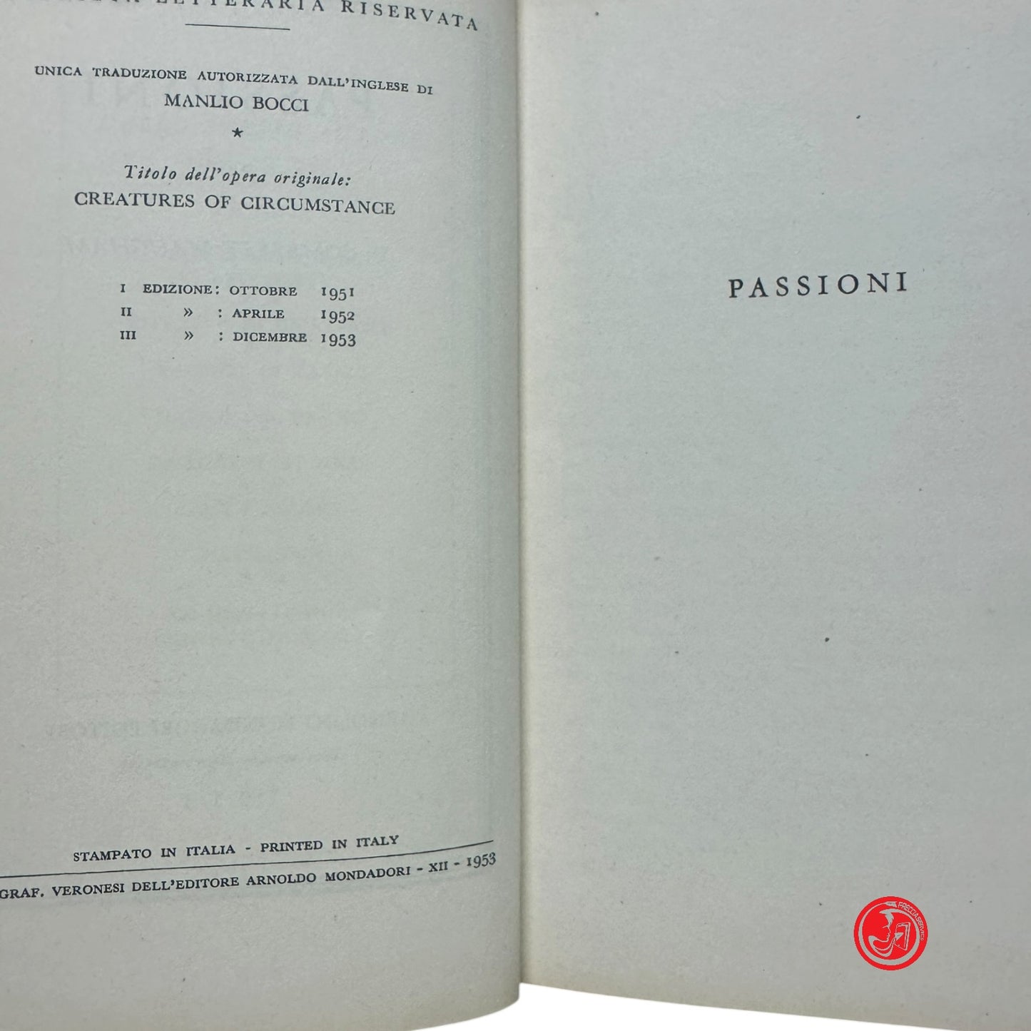 Collezione - W. S. Maugham - Passioni