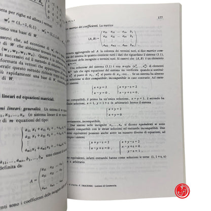 Matematica - F. Fava - Geometria e algebra lineare - Seconda edizione riveduta ed ampliata