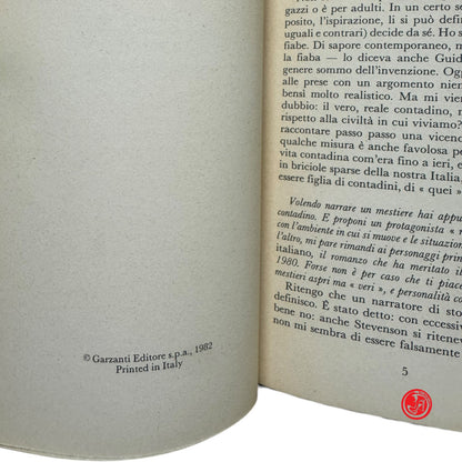 Romanzo - G. Arpino - Il contadino Genè