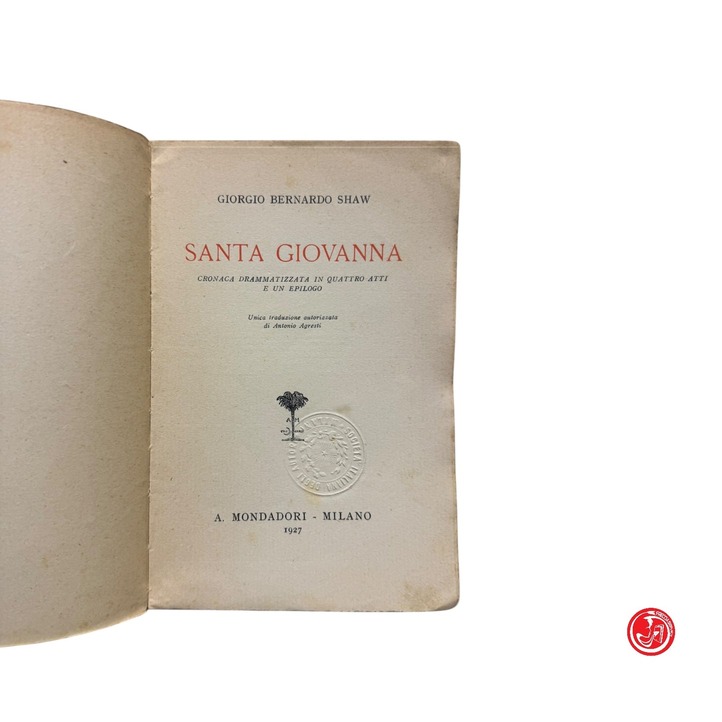 Storico - G. B. Shaw - Santa Giovanna