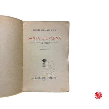 Storico - G. B. Shaw - Santa Giovanna