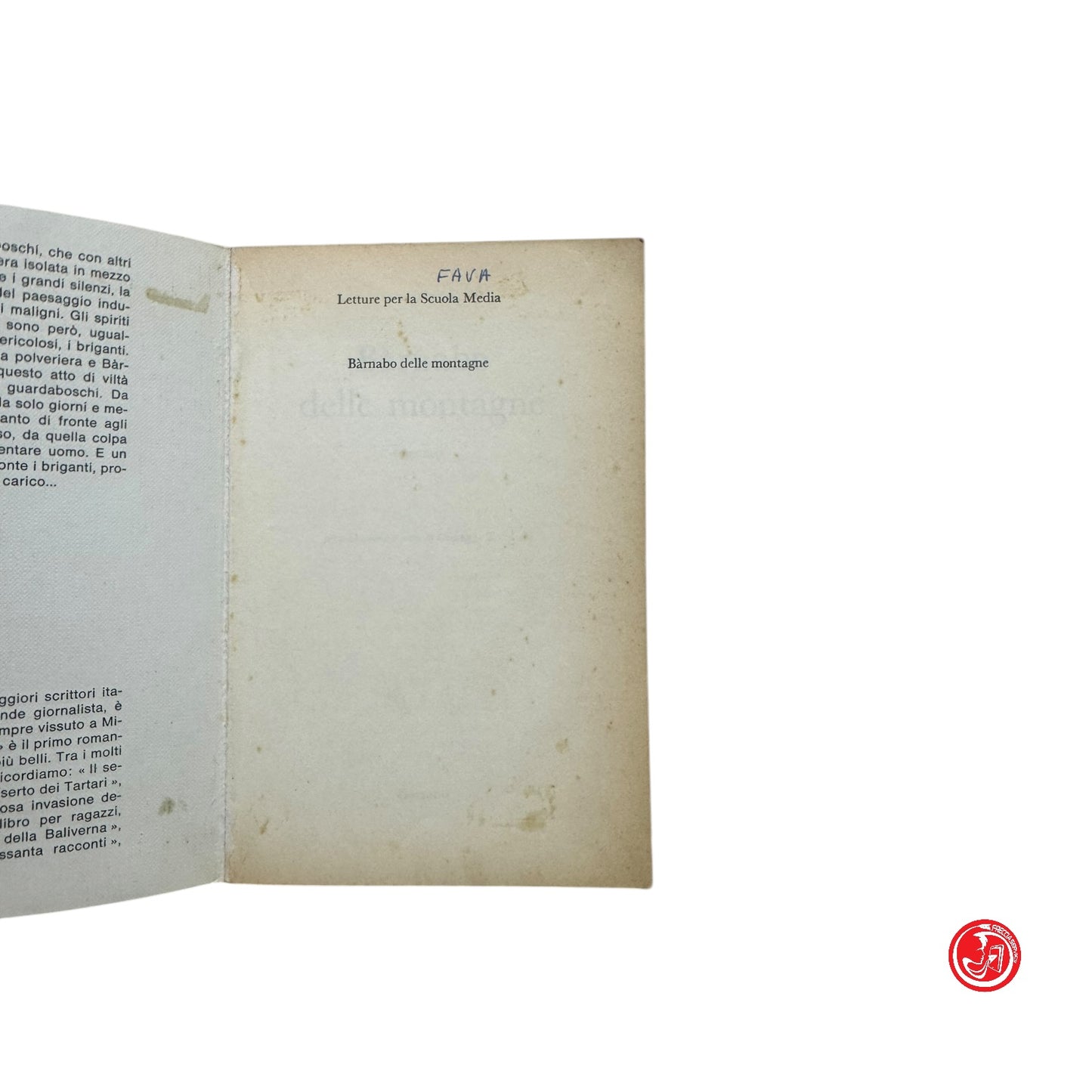 Romanzo - D. Buzzati - Barnabo delle montagne