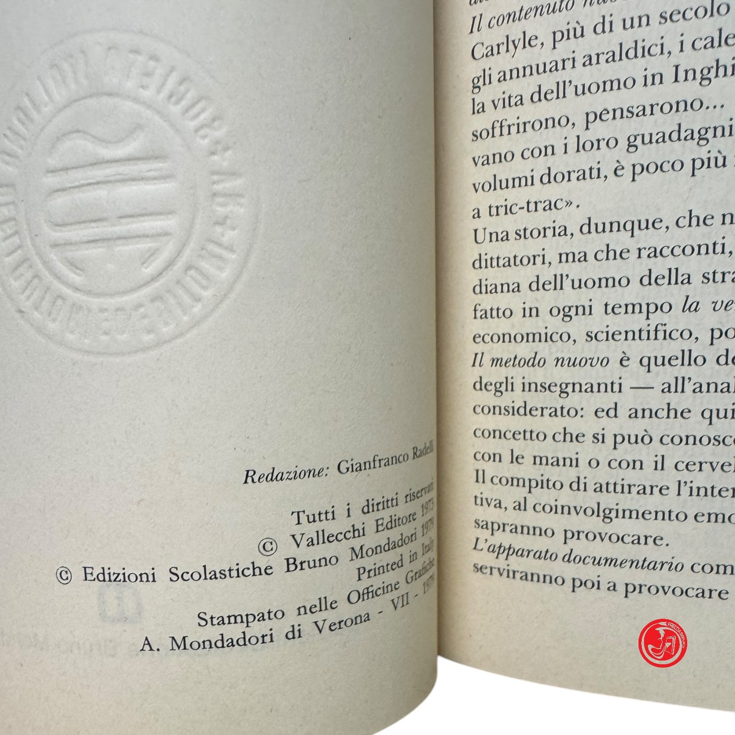 Storico - G. Boldrini - Il sigillo dell'imperatore