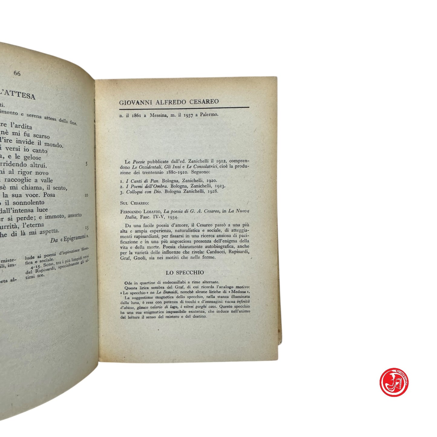 Classico - E. M. Fvsco - Antologia della lirica contemporanea