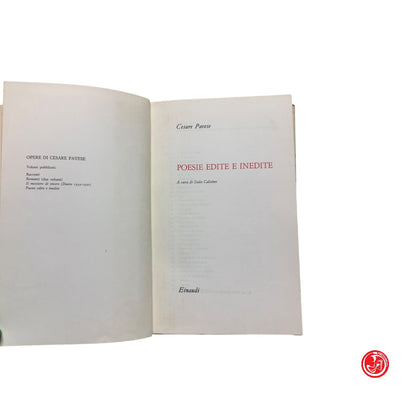 Classico - Cesare Pavese - Poesie edite e inedite