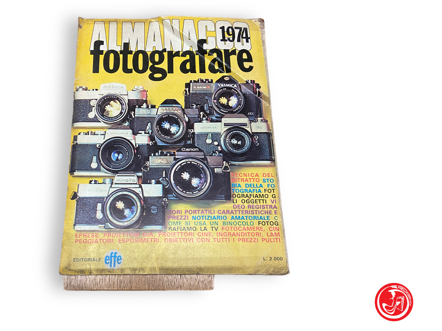 Almanacco fotografare 1974 - editoriale effe