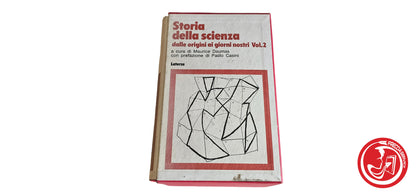 LIBRO Storia della scienza dalle origini ai giorni nostri vol.1,2 Maurice Daumas