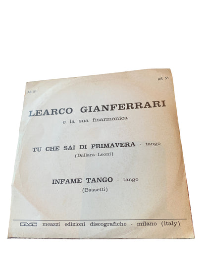 Learco Gianferrari - Tu che sai di primavera / Infame tango