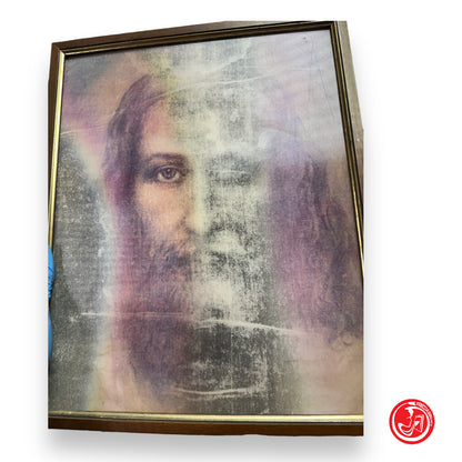 Quadro Gesù e Cristo a doppio riflesso - arte sacra