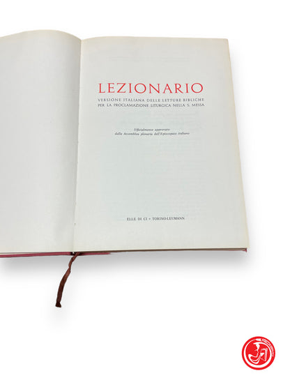 Lectionary - Italian version for the proclamation of the mass, 1965 