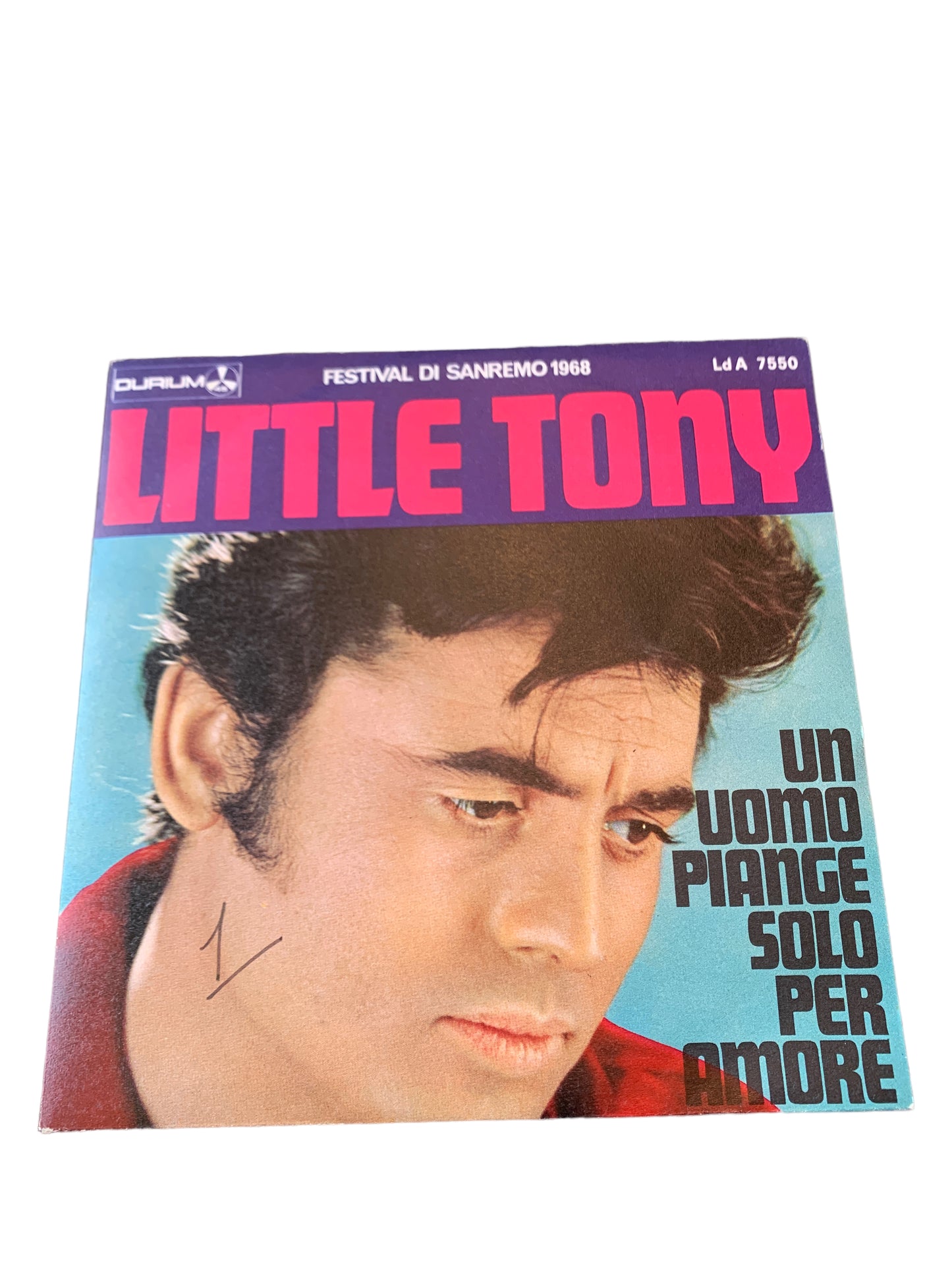 Little Tony - A Man Only Cries For Love