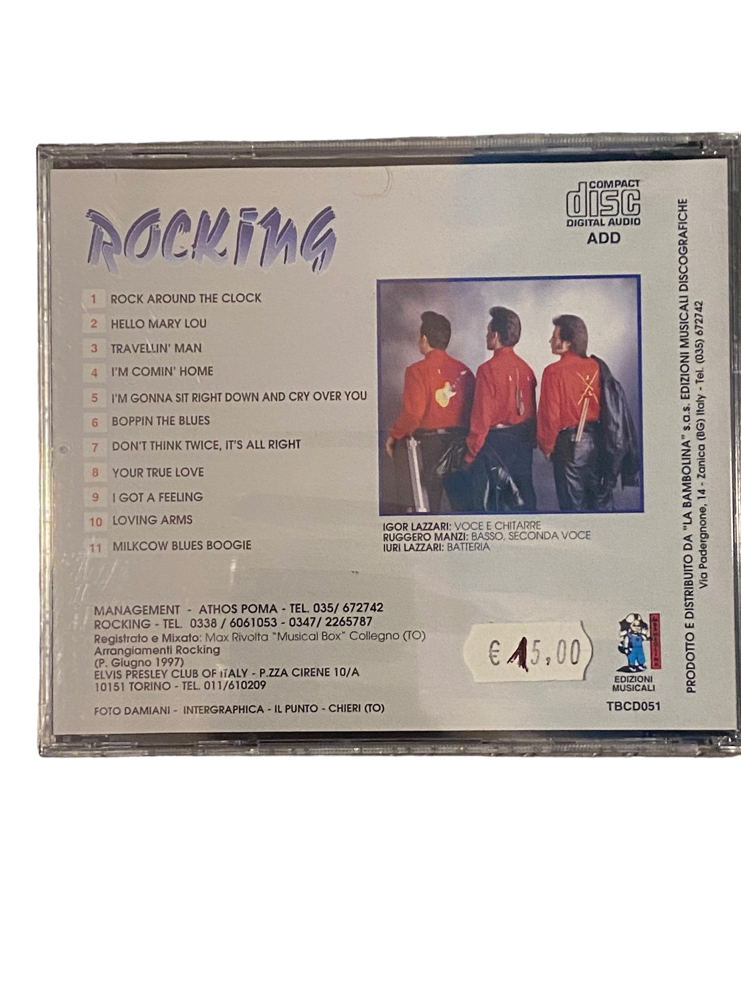 CD ROCKING - ROCK AROUND THE CLOCK