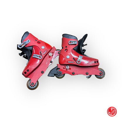 Patins à roulettes Roces - rouge taille 36-40