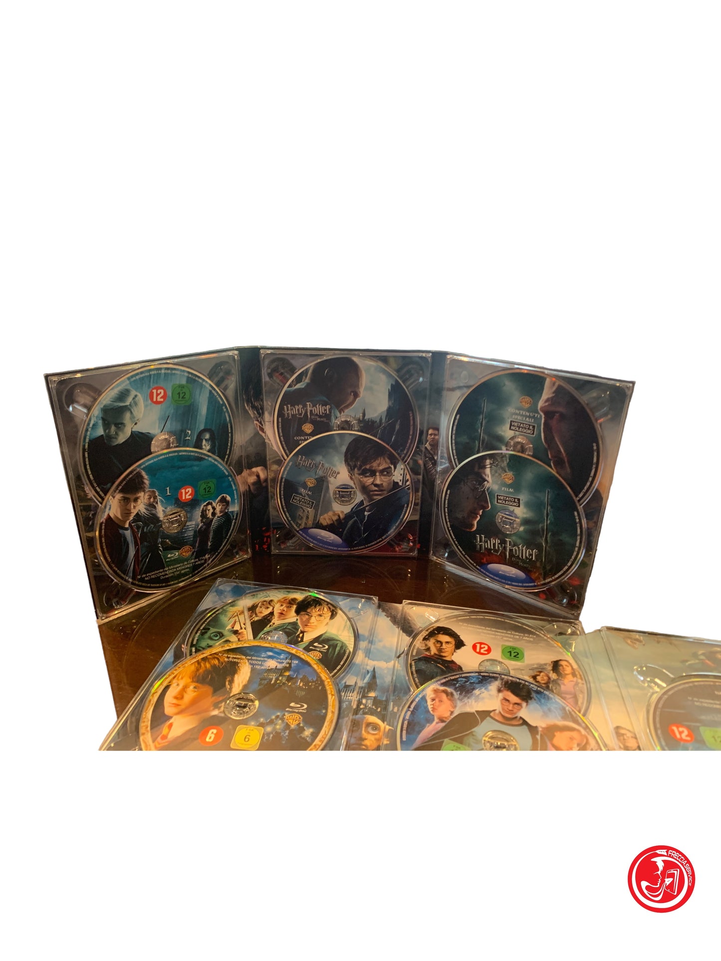 Dvd blue ray cofanetto Harry Potter