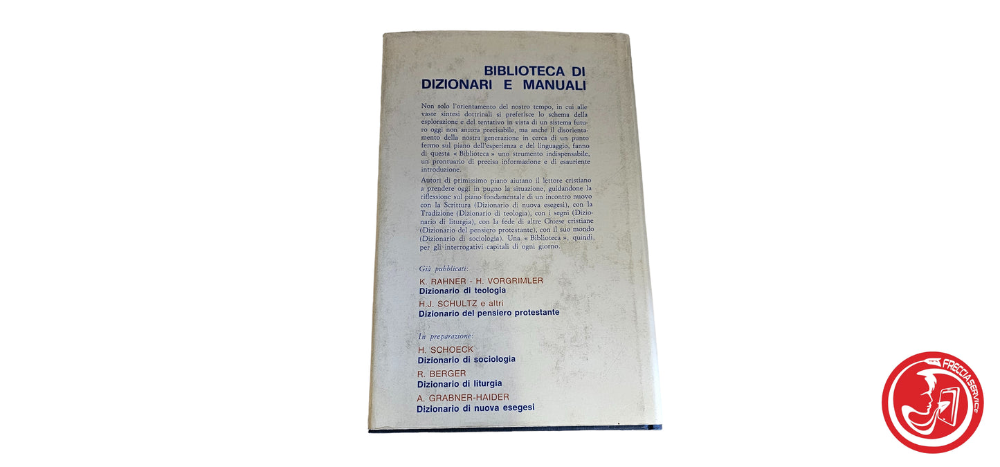 LIBRO Dizionario del pensiero protestante - Herder , Morcelliana