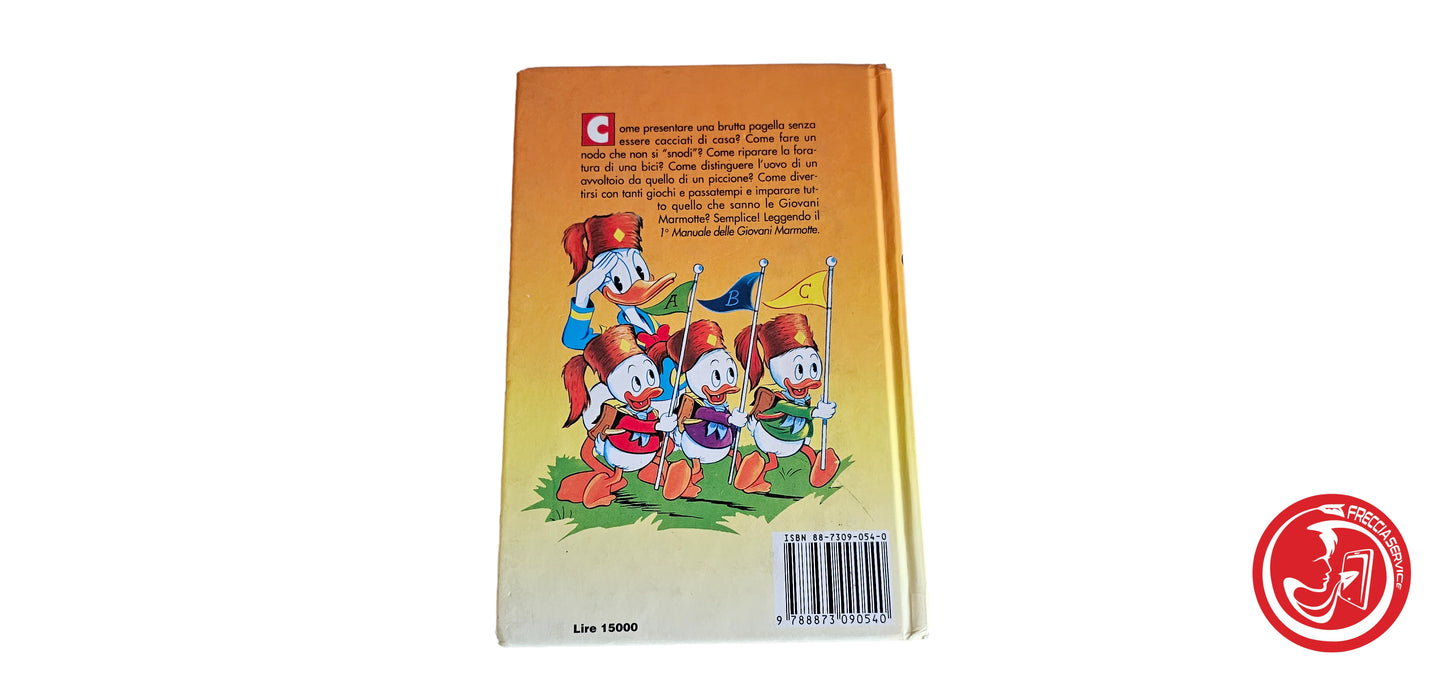 LIBRO 1° manuale delle giovani marmotte - Walt Disney