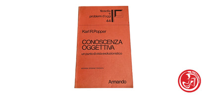 LIBRO Conoscenza oggettiva - Karl R.Popper - Ed.1983