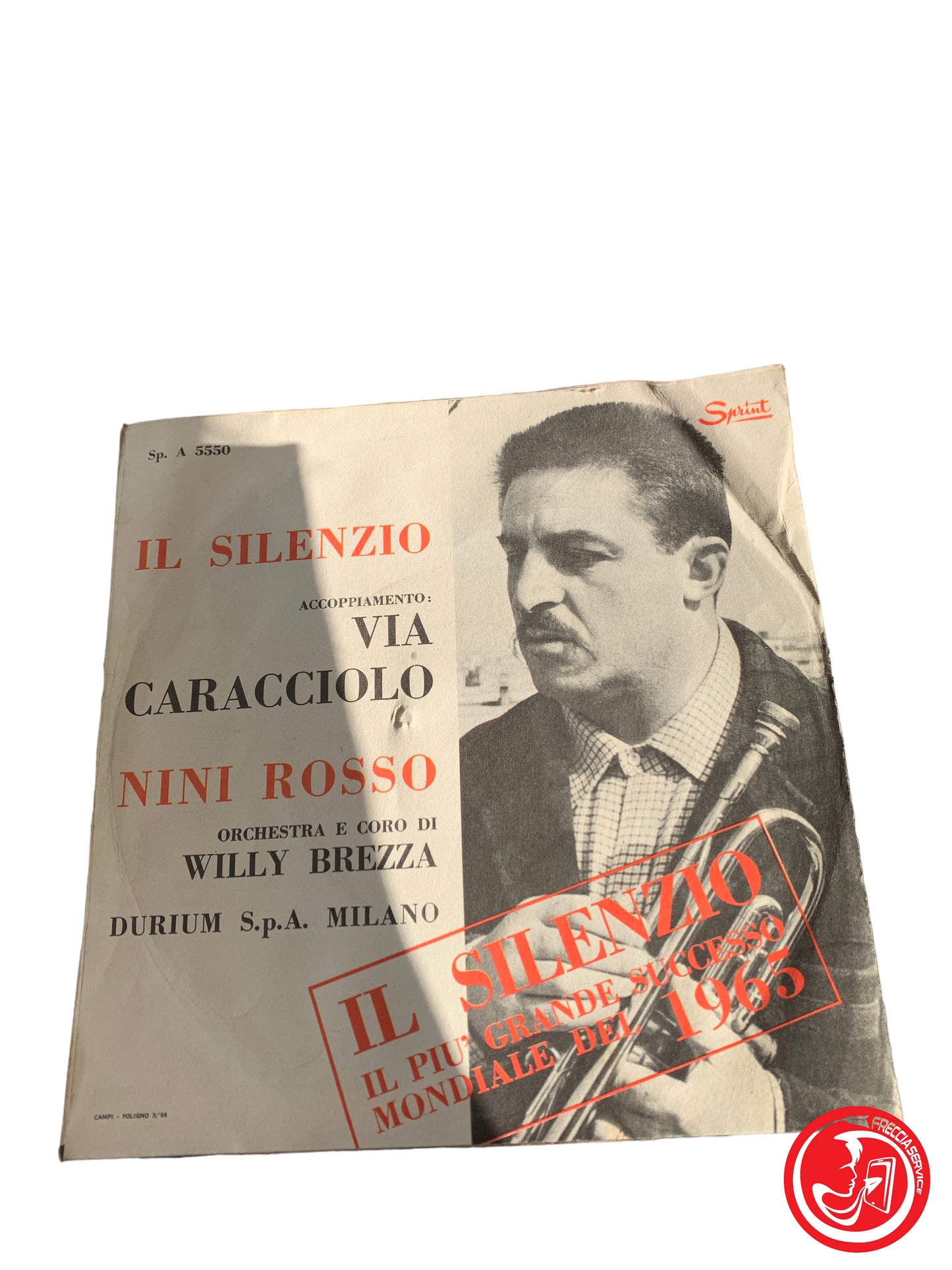 Nini Rosso - Il Silenzio / Via Caracciolo