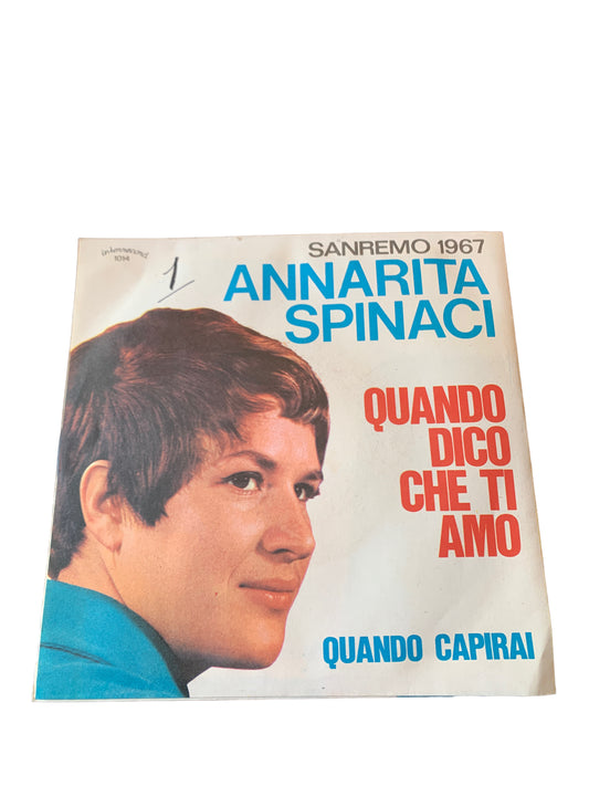 Annarita Spinaci - When I Say I Love You