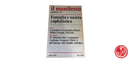 LIBRO Il manifesto Famiglia e società capitalistica