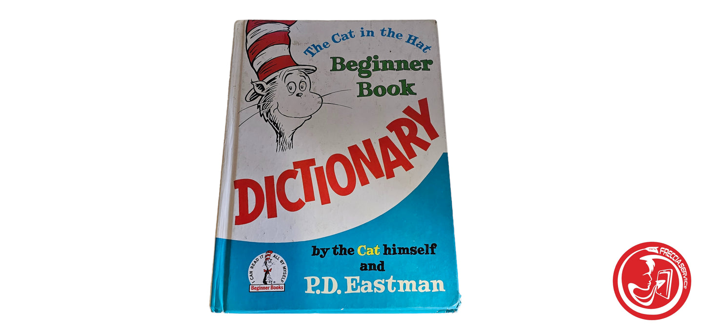 LIBRO The cat in the hat Beginner book Dictionary - P.D. Eastman ed. 1965