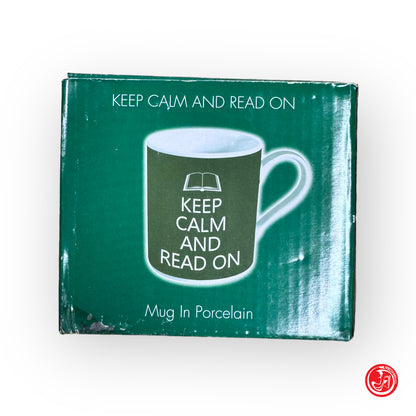 Mug Keep calm and read on