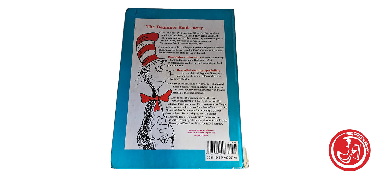 LIBRO The cat in the hat Beginner book Dictionary - P.D. Eastman ed. 1965