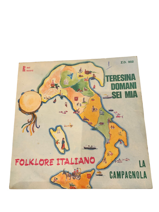 Italian folklore - Teresina tomorrow you are mine / The country girl