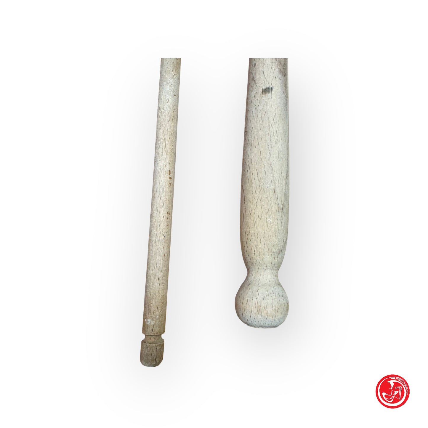 Pair of wooden ladles - 50 cm