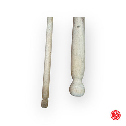 Pair of wooden ladles - 50 cm