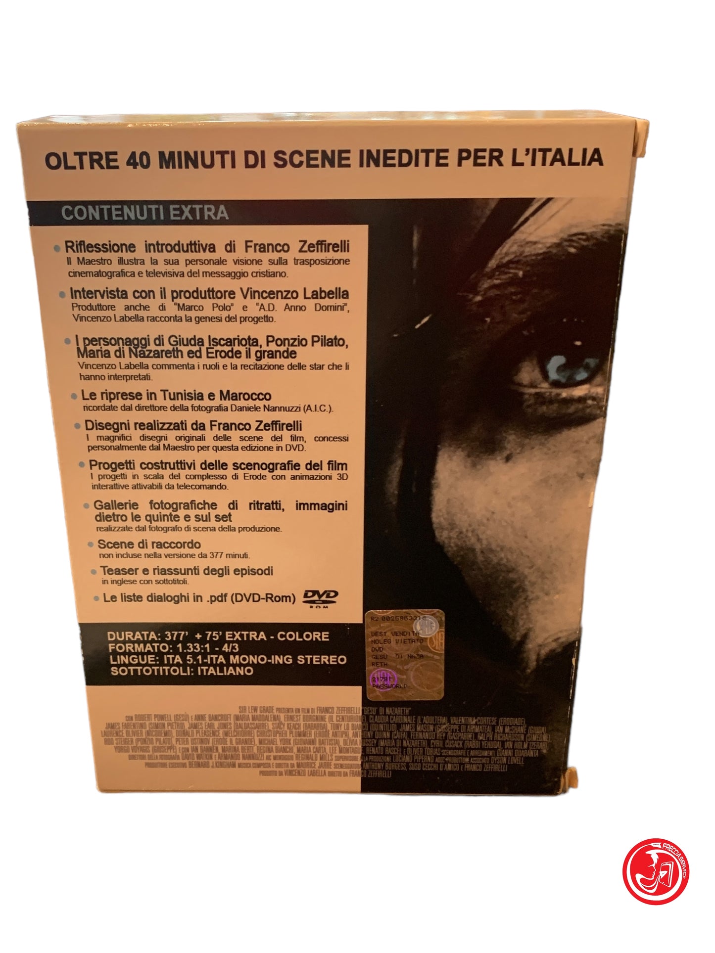 Dvd Gesù di Nazareth cofanetto di Zeffirelli