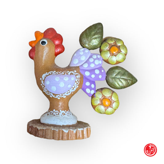 Ceramic ornament - Matera rooster lucky charm