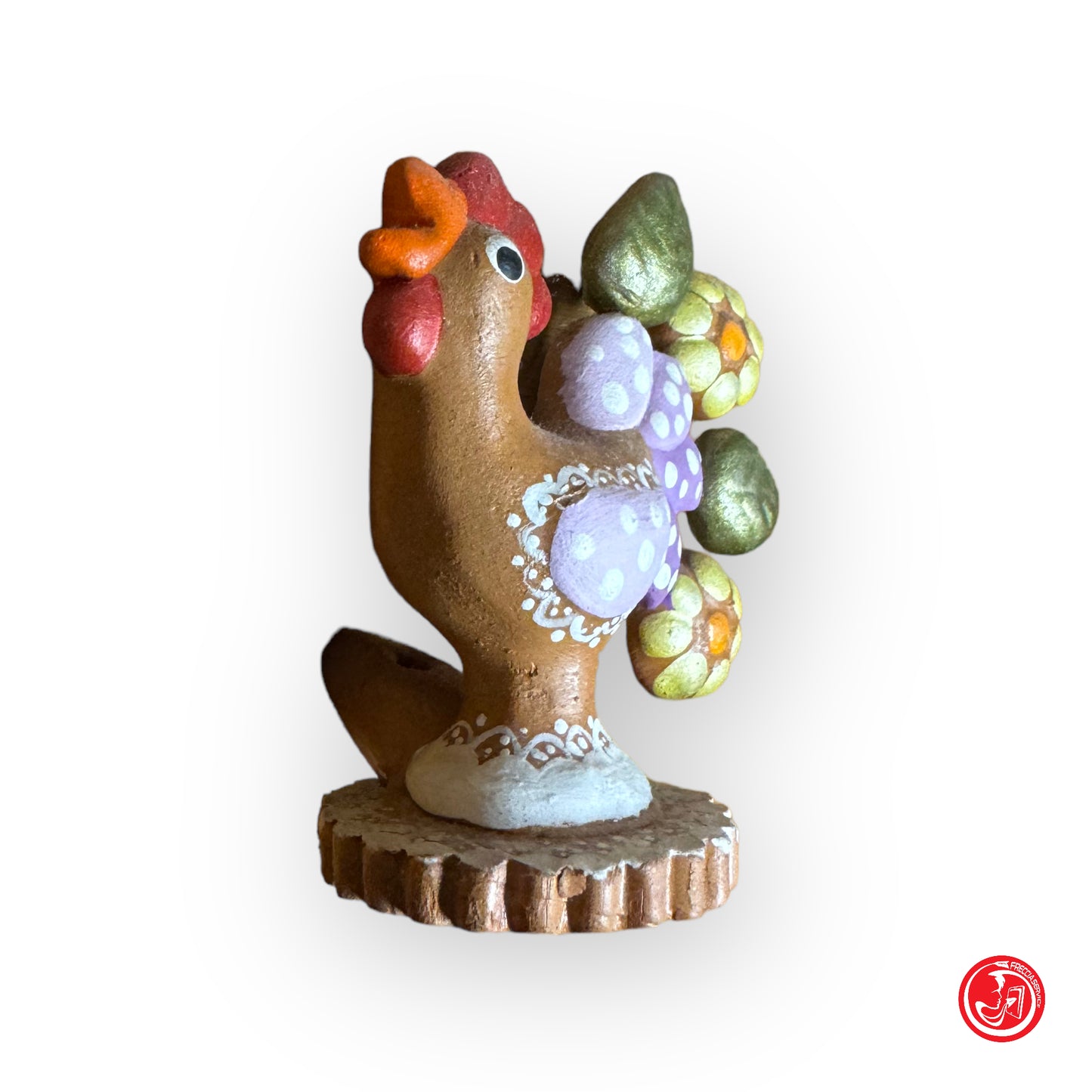 Ceramic ornament - Matera rooster lucky charm