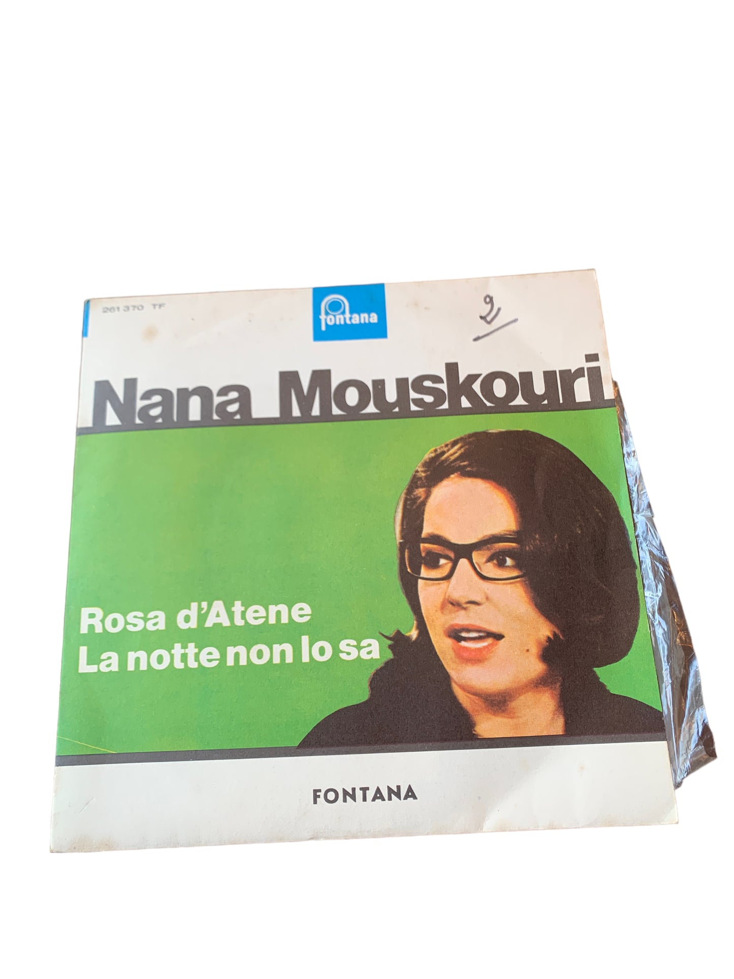 Nana Mouskouri - Rose d'Athènes / La nuit ne sait pas