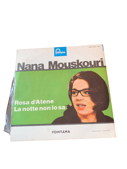 Nana Mouskouri - Rose d'Athènes / La nuit ne sait pas