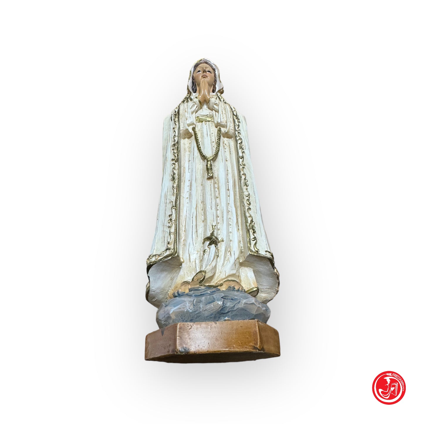 Ceramic statue of the Madonna 